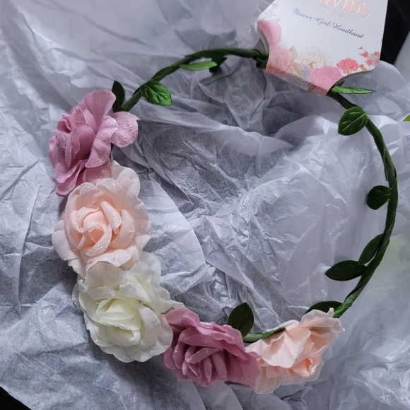 Flower Girl Dress, Tumblr and Head Wreath